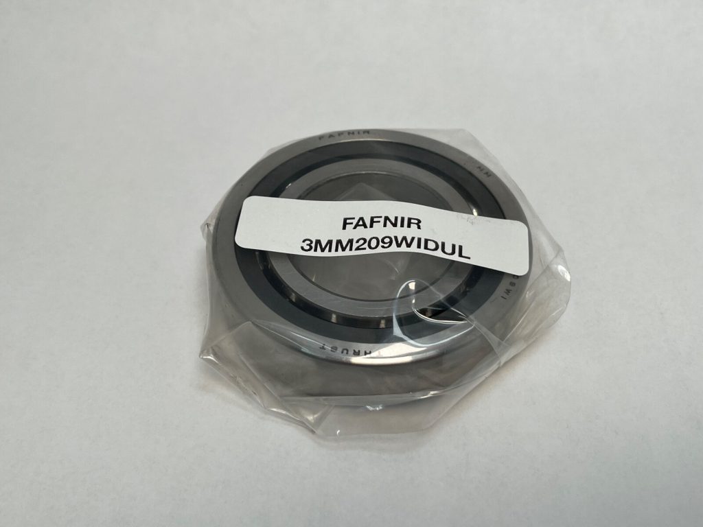 Angular Contact Ball Bearing - Straight Bore, 45mm ID, 85mm OD, 19mm Width, Open, Phenolic Cage, 25° Contact Angle, Duplex Universal Light Preload.