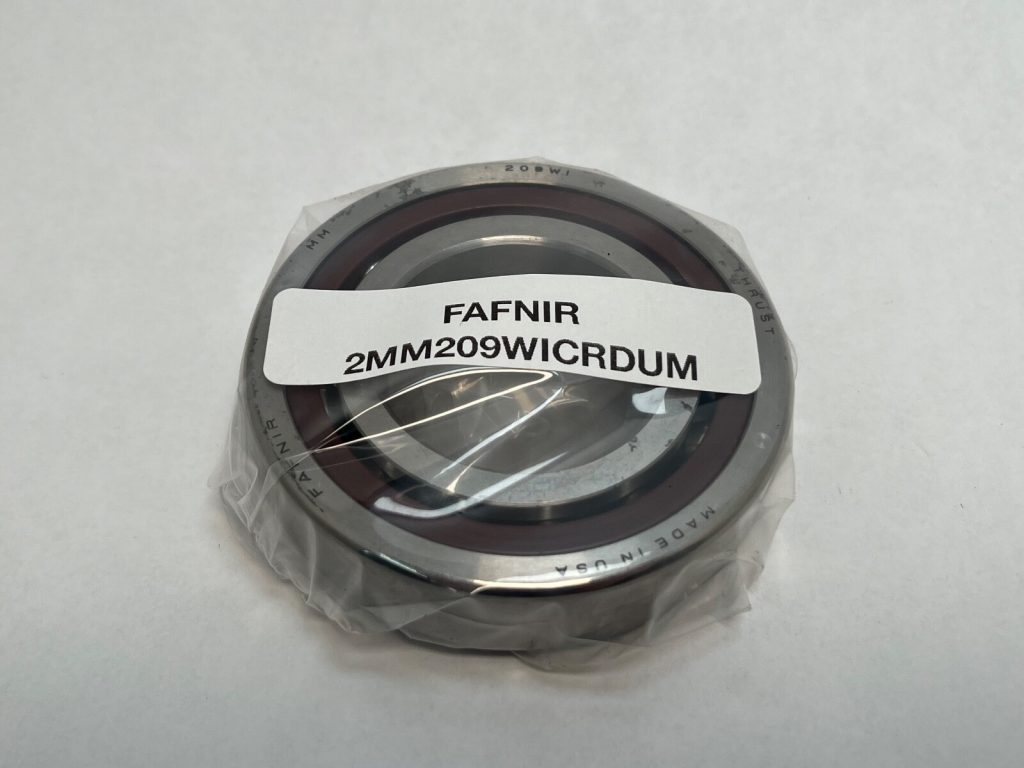 Angular Contact Ball Bearing - Straight Bore, 45mm ID, 85mm OD, 19mm Width, Open, Phenolic Cage, P4 Precision, Duplex Universal Medium.
