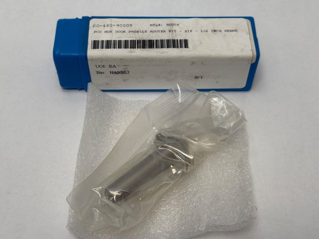 Surrey 20-460-90009 MDF Diamond Router Bit 27.05X12X12.7 Z2 DP RH