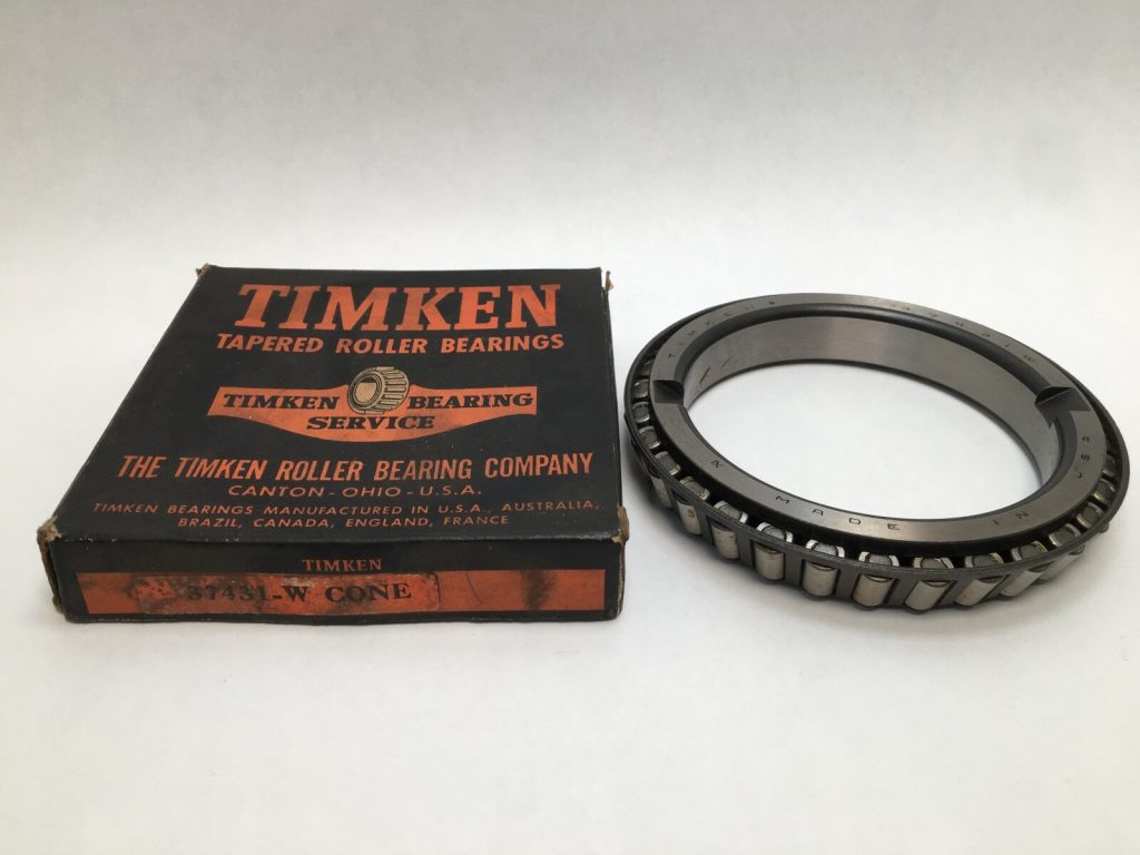 Taper Roller Bearing Cone - 4.3125 in Bore, 0.8438 in Width, Bearing Steel.
