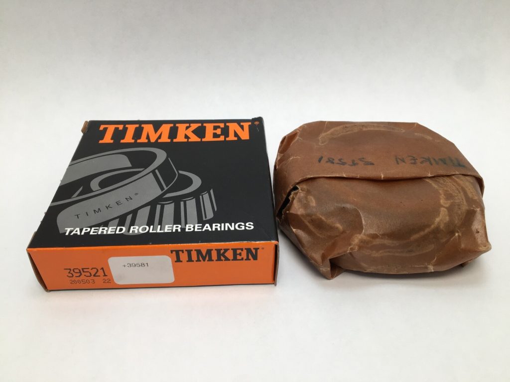 Tapered Roller Bearing - 2.2500" Bore, 4.4375" Cup Outer Diameter, 0.9375" Cup Width, 1.1875" Cone Width, class 2, Case-Carburized Steel.