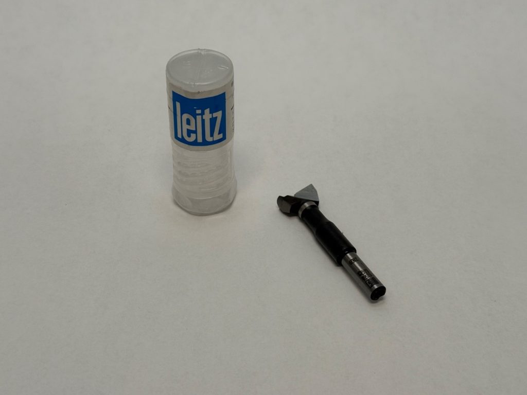 Leitz 037220 Hinge Boring Bit HW/TCT-L D=15  S=6 Z=2/V2 GL=57,5