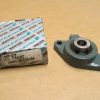 Dodge F2B-SC-010L 2-Bolt Flange Bearing 5/8" Bore. Cast iron housing, set screw locking. Reliable standard duty unit for conveyors/fans. PN 124167.