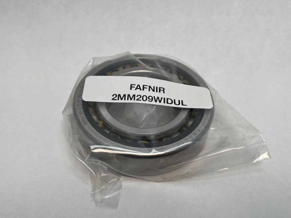 Angular Contact Ball Bearing - 45 mm ID, 85 mm OD, 19 mm Width, Open, 15° Contact Angle, Light Preload