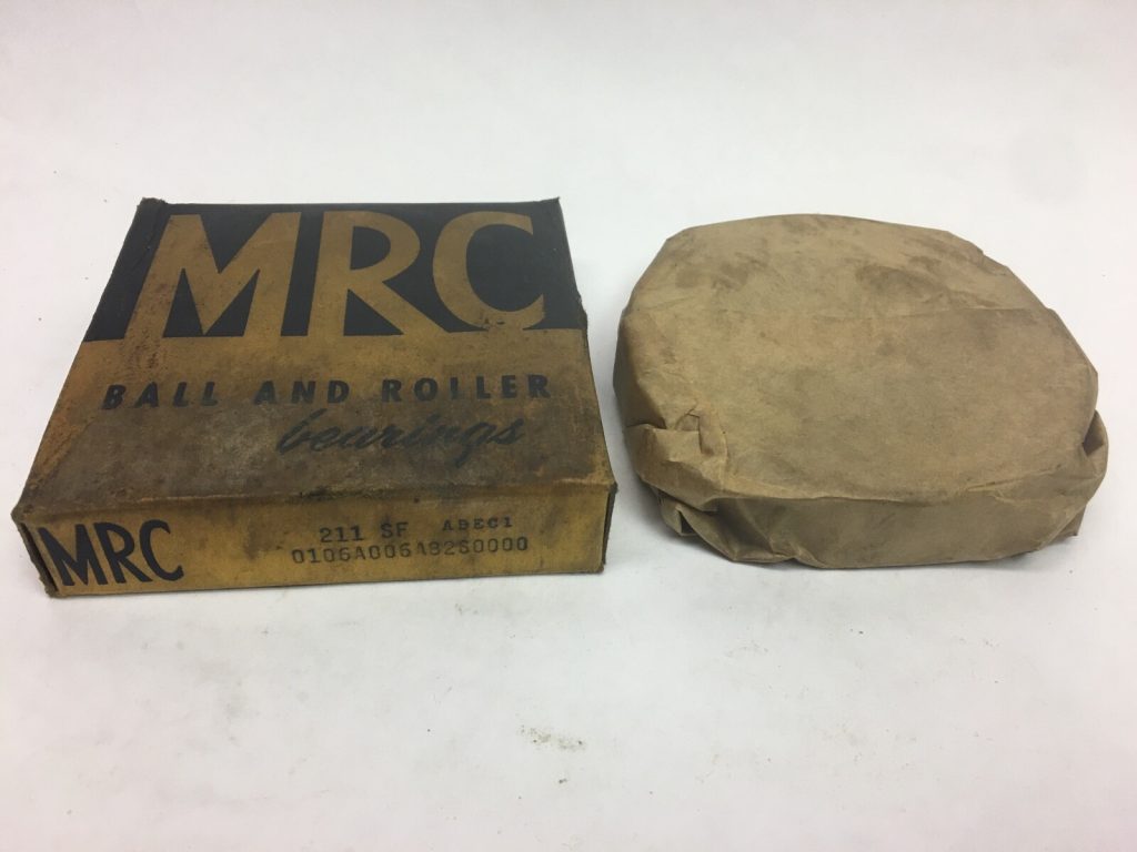 MRC 211SF Single Row Ball Bearing 55mm ID 100mm OD 21mm Width. Single metal shield (SF) protects against debris on one side. Grease lubricated 2 pcs