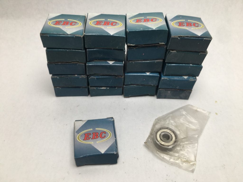 Deep Groove Ball Bearing - Straight Bore, 5mm ID, 19mm OD, 6mm Width, Double Shield, Without Snap Ring 20 pcs