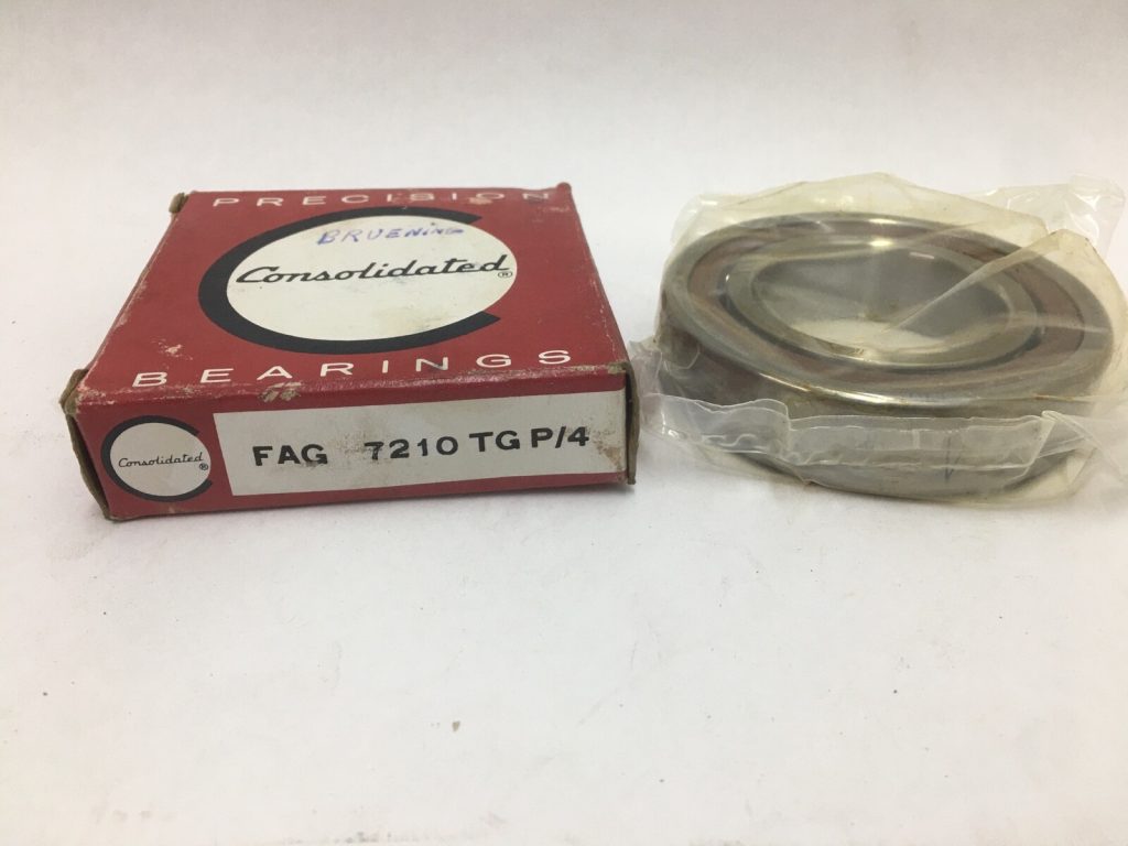 Angular Contact Bearing - 50 mm ID, 90 mm OD, 20 mm Width, Open, 15° contact angle, Light preload.