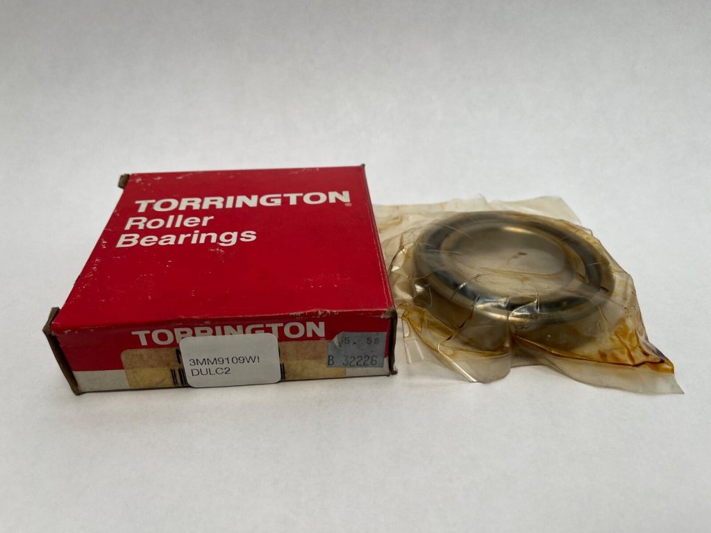 Angular Contact Ball Bearing - Straight Bore, 45 mm ID, 75 mm OD, 16 mm Width, Open, 25° Contact Angle, Light Preload.