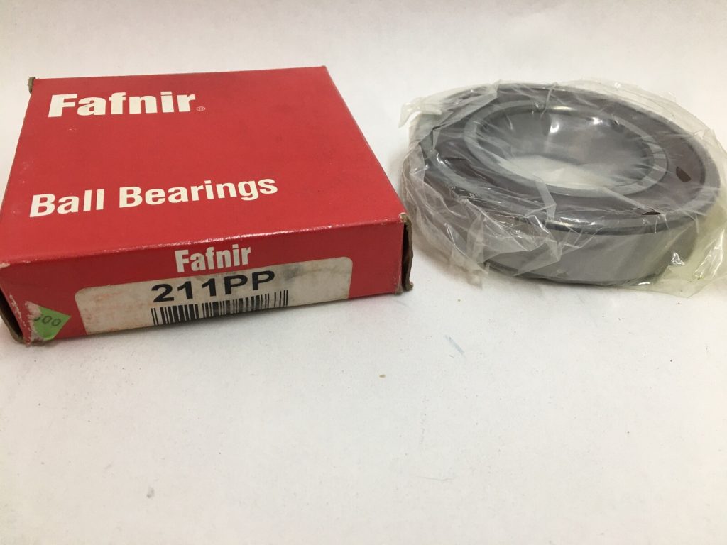 Deep Groove Ball Bearing - Straight Bore, 55 mm ID, 100 mm OD, 21 mm Width, Double Seal, Without Snap Ring