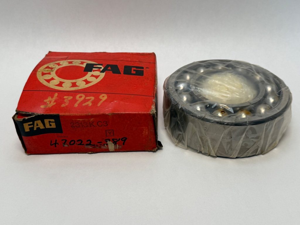 Self Aligning Ball Bearing - Tapered Bore, 65 mm ID, 140 mm OD, 48 mm Width, Open, C3 Internal Clearance.