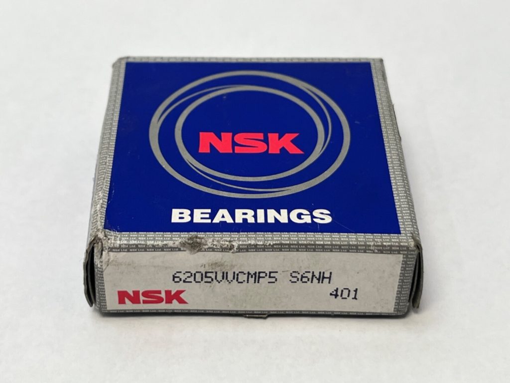 Deep Groove Ball Bearing - Straight Bore, 25 mm ID, 52 mm OD, 15 mm Width, Double Rubber Seal, Without Snap Ring