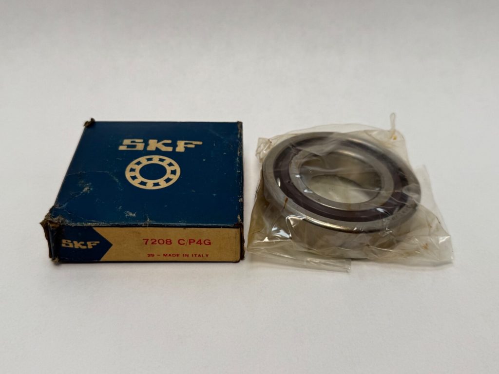 Angular Contact Ball Bearing - 40 mm ID, 80 mm OD, 18 mm Width, Open, 15° Contact Angle, Universal Matching.