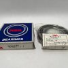 Angular contact bearing - 60 mm ID, 110 mm OD, 22 mm Width, Open, 15°.