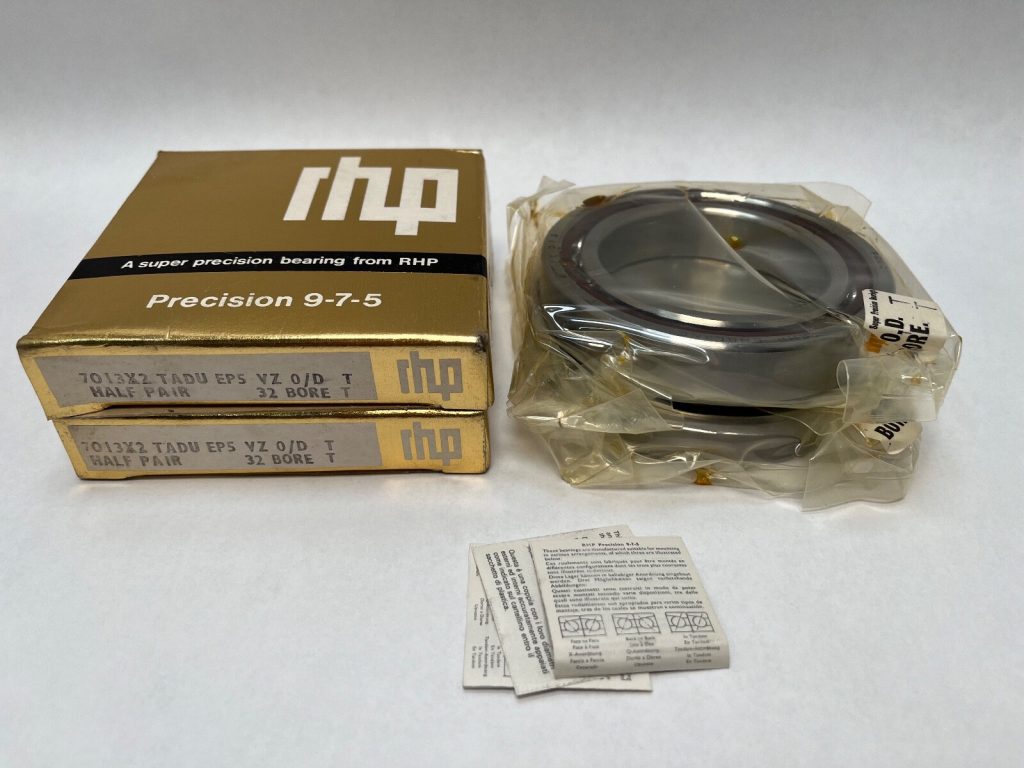 RHP 7013CTDULP5 Bearing 65x100x18 mm 7013C 7013-C-T-DUL-P5 England 2 Pcs
