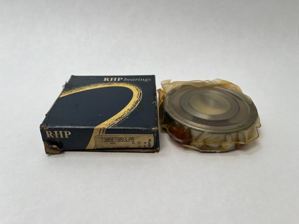Angular Contact Ball Bearing - 30 mm ID, 72 mm OD, 19 mm Width, Open, 25° Contact Angle, Light Preload.