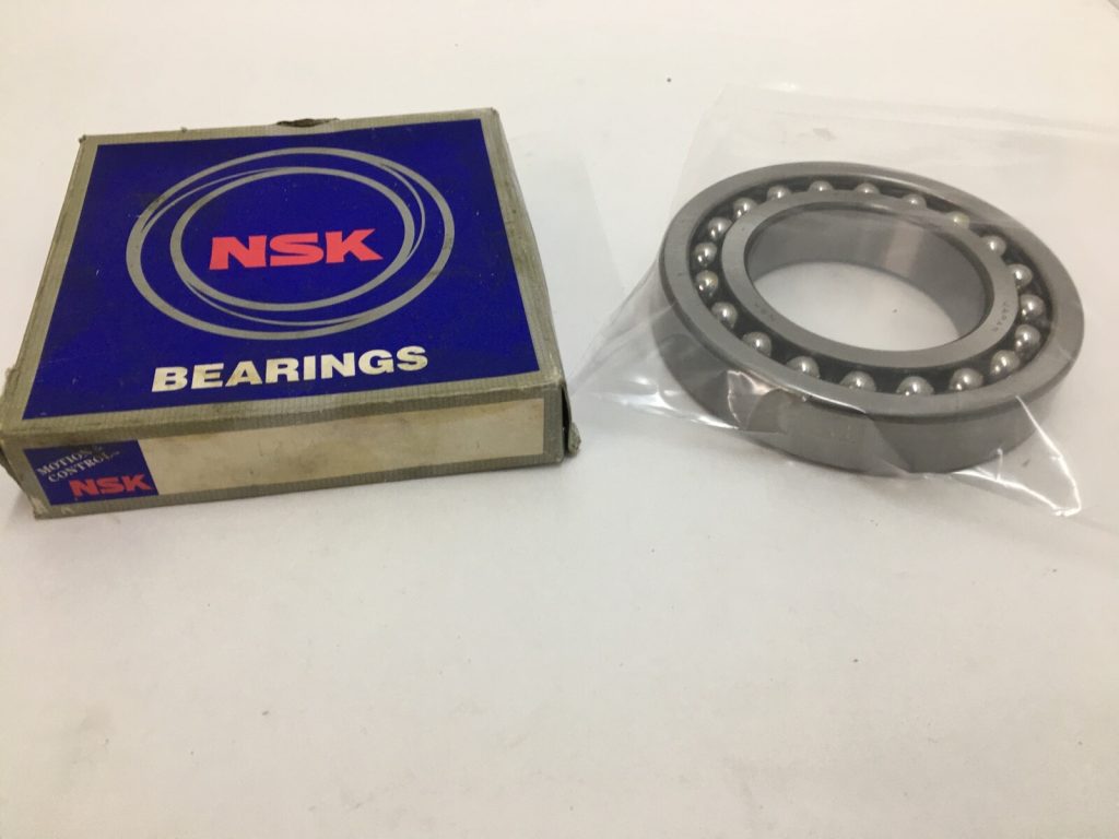 Self-Aligning Ball Bearing - Straight Bore, 70mm ID, 125mm OD, 24mm Width, Open, Standard ISO Series.