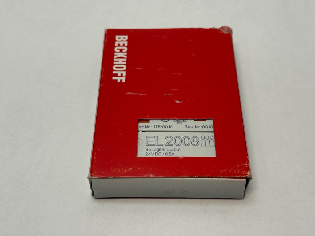Beckhoff EL2008 EtherCAT Terminal, 8-channel Digital Output EL-2008