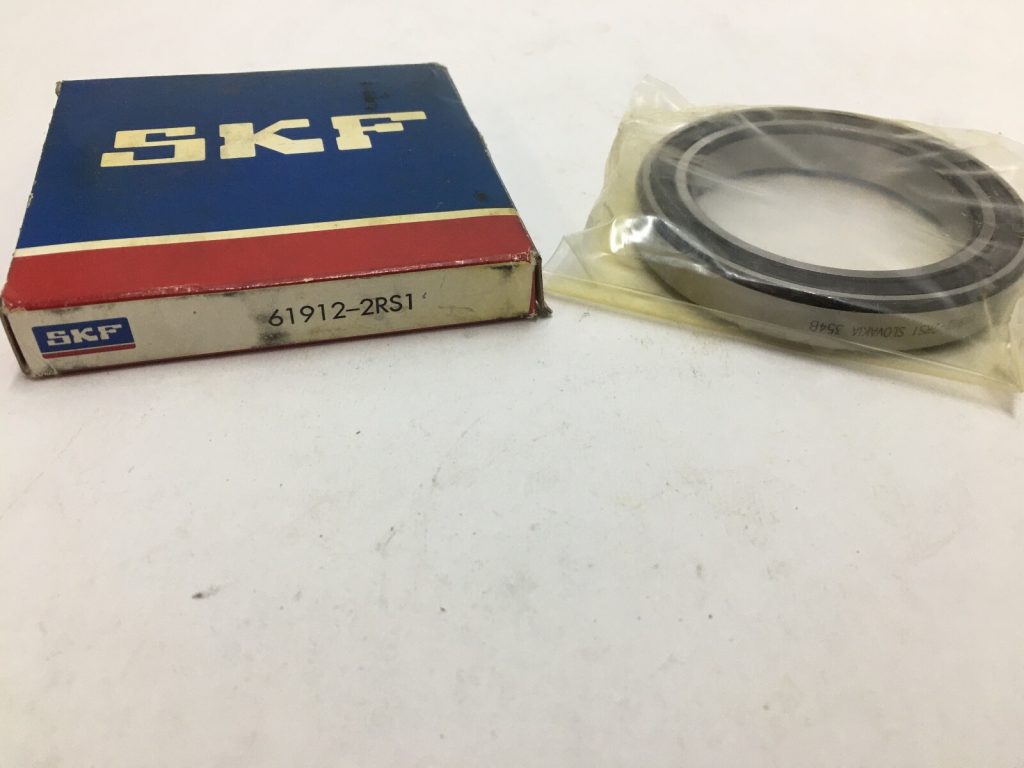 Deep Groove Ball Bearing - Straight Bore, 60 mm ID, 85 mm OD, 13 mm Width, Double Rubber Seal.