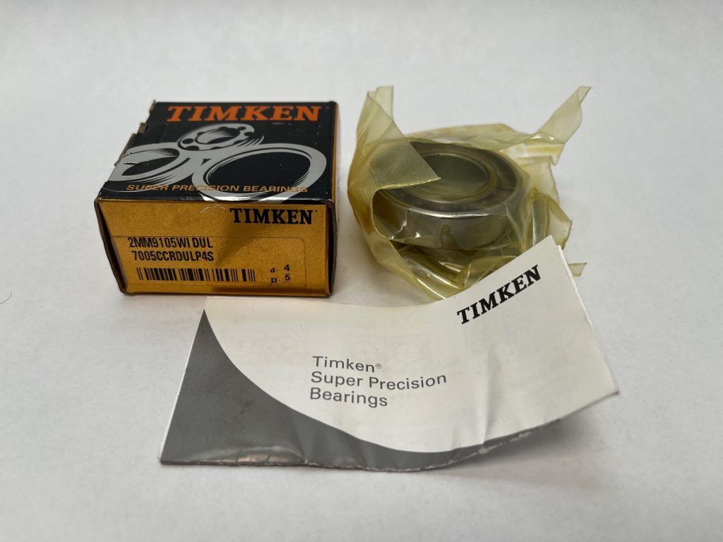 Angular Contact Ball Bearing - 25 mm ID, 47 mm OD, 12 mm Width, Open, 15°, Light preload.