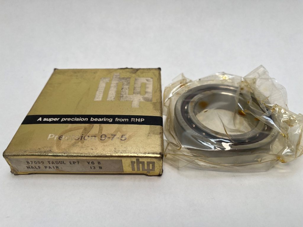 Angular contact bearing - 45 mm ID, 75 mm OD, 16 mm Width, Open, 15°.