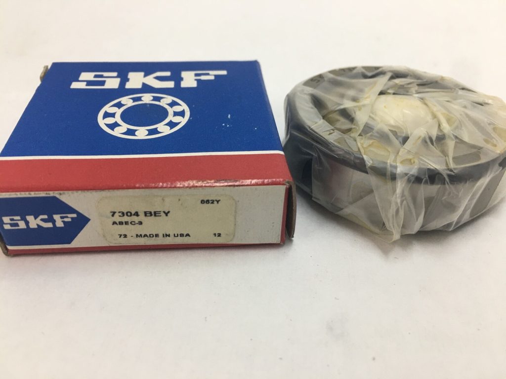 Angular Contact Bearings – 20 mm ID, 52 mm OD, 15 mm Width, Open, 40°.