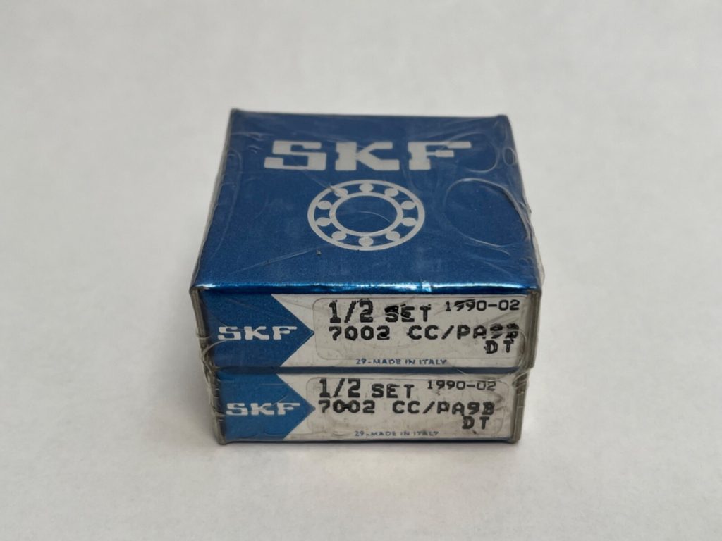 SKF 7002-CC/PA9BDT Angular Bearing 15x32x9 mm 7002-CC-PA9B-DT Italy 2 pcs