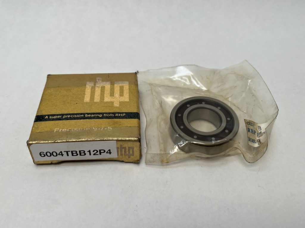 Deep Groove Ball Bearing - Straight Bore, 20mm ID, 42mm OD, 12mm Width, Open, Phenolic Cage, P4 Super Precision, Special Radial Clearance.