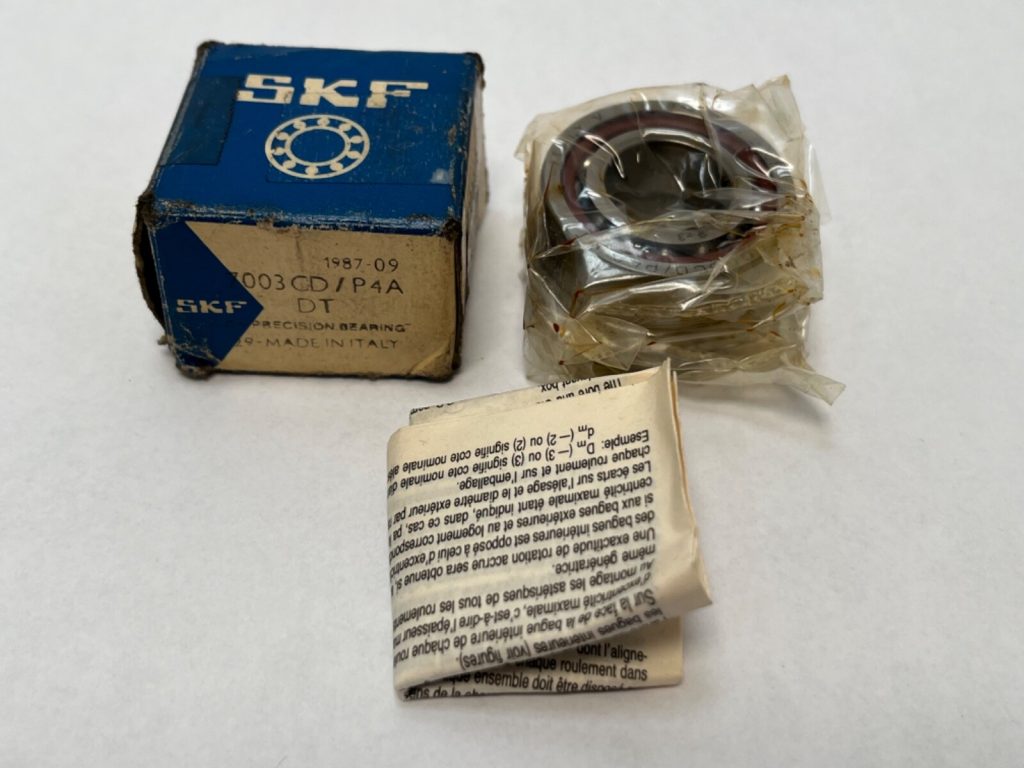 SKF 7003-CD/P4ADT Bearing 17x35x10 mm 7003C 7003-CD-P4A-DT Italy 2 Pcs