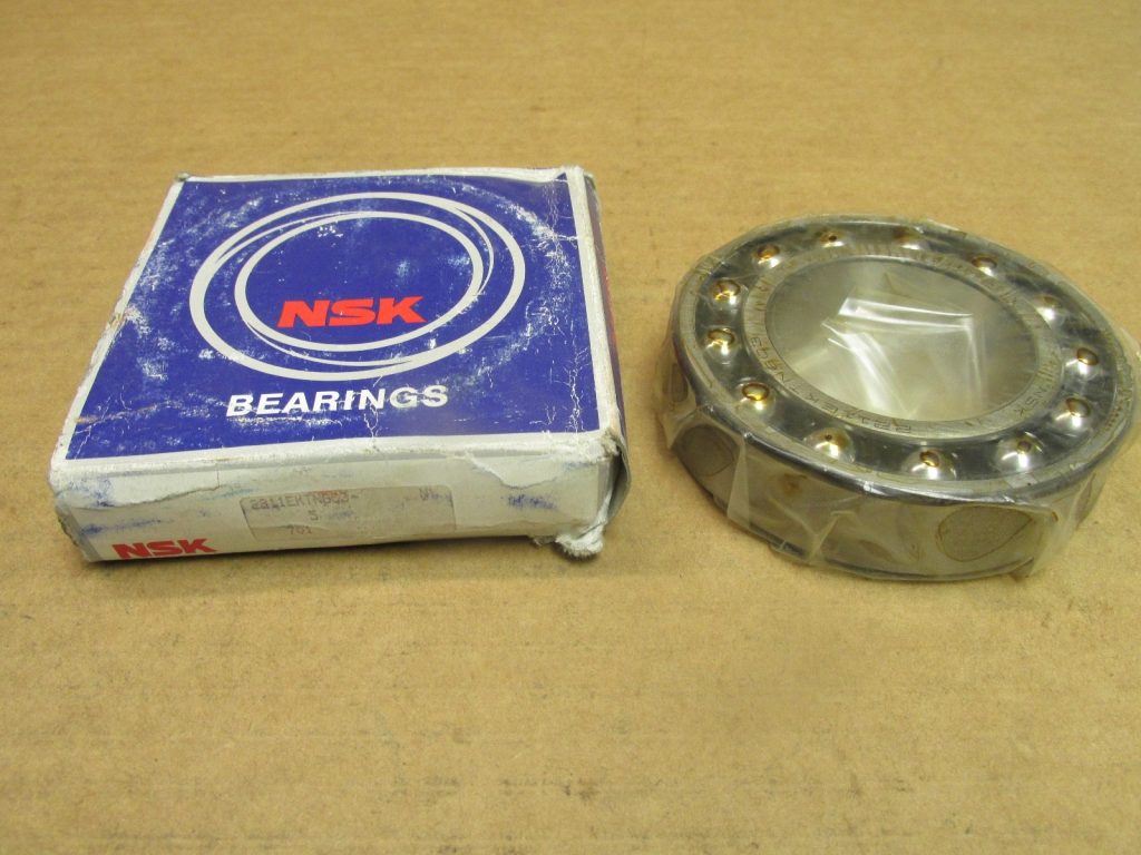Self-Aligning Ball Bearing - Tapered Bore, 55mm ID, 100mm OD, 25mm Width, Open, C3 Internal clearance.