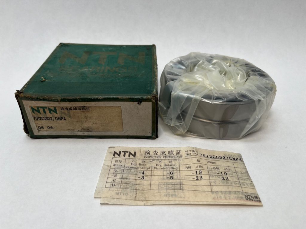 NTN 7012CGD2GNP4 Bearing 60x95x18 mm 7012C 7012 C GD2 GN P4 Japan 2 Pcs