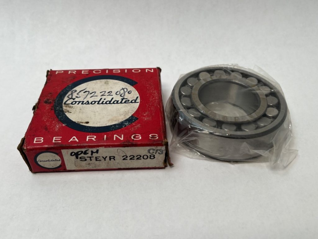 Spherical Roller Bearing - Straight, 40 mm ID, 80 mm OD, 23 mm Width, Open, C3
