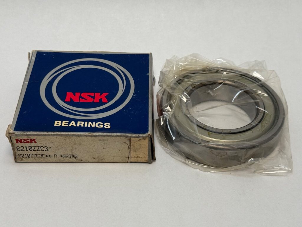 Deep Groove Ball Bearing - Straight Bore, 50 mm ID, 90 mm OD, 20 mm Width, Open.