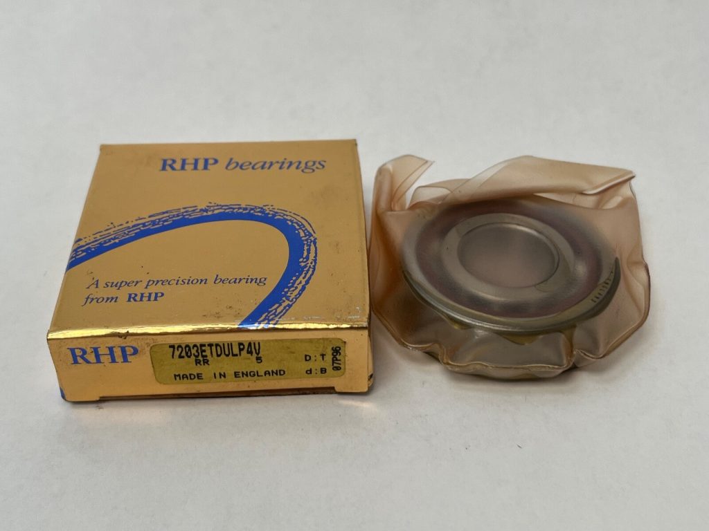 RHP 7203ETDUMP4V-1/2PR Bearing 17x40x12 mm 7203E 7203-E-T-DUM-P4V England