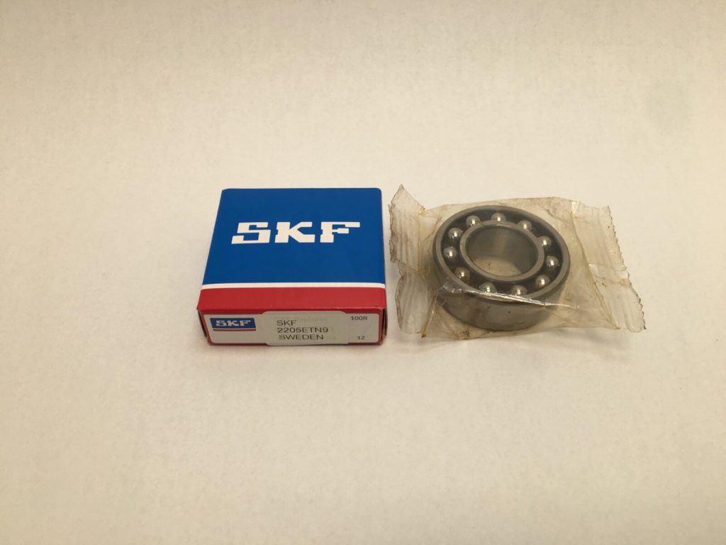 Self-Aligning Ball Bearing - Straight Bore, 25mm ID, 52mm OD, 18mm Width, Open, CN Internal clearance.