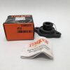Flange Unit - 0.625 in Bore, 2 bolt, Pressed Steel, Light Duty, Non-Expanding