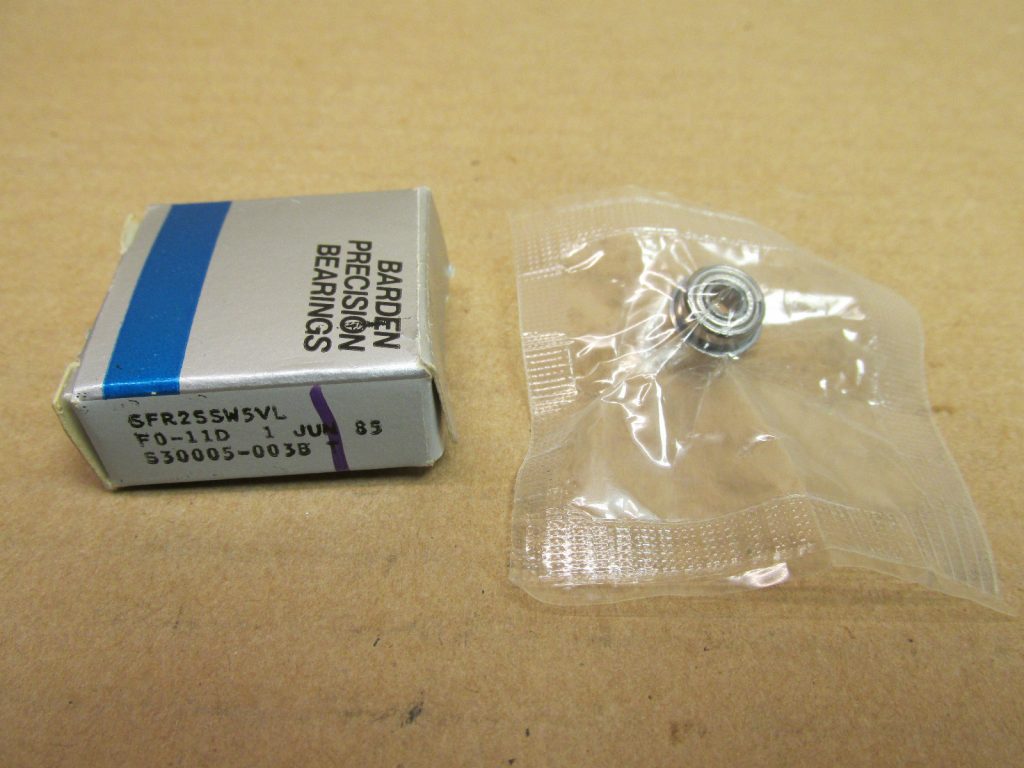 BARDEN SFR2SS-W5VL Super Precision Bearing SFR2SSW5VL 1/8x3/8x5/32" R2-ZZ USA