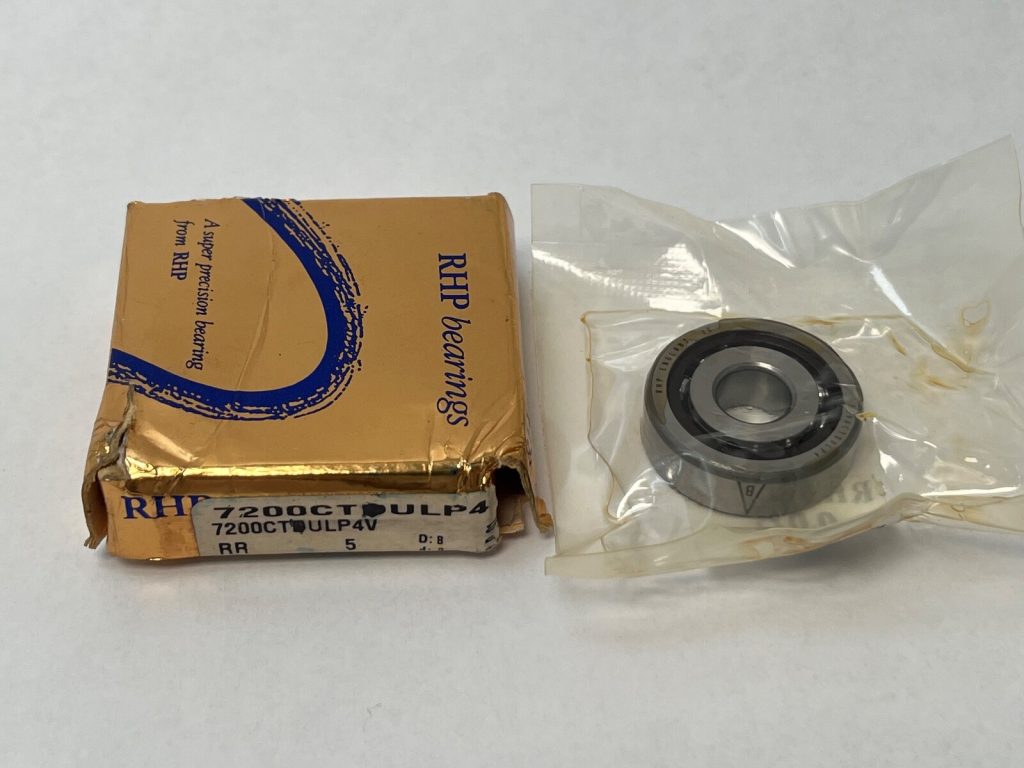 Angular Contact Bearing - 10 mm ID, 30 mm OD, 9 mm Width, Open, 15° Contact Angle
