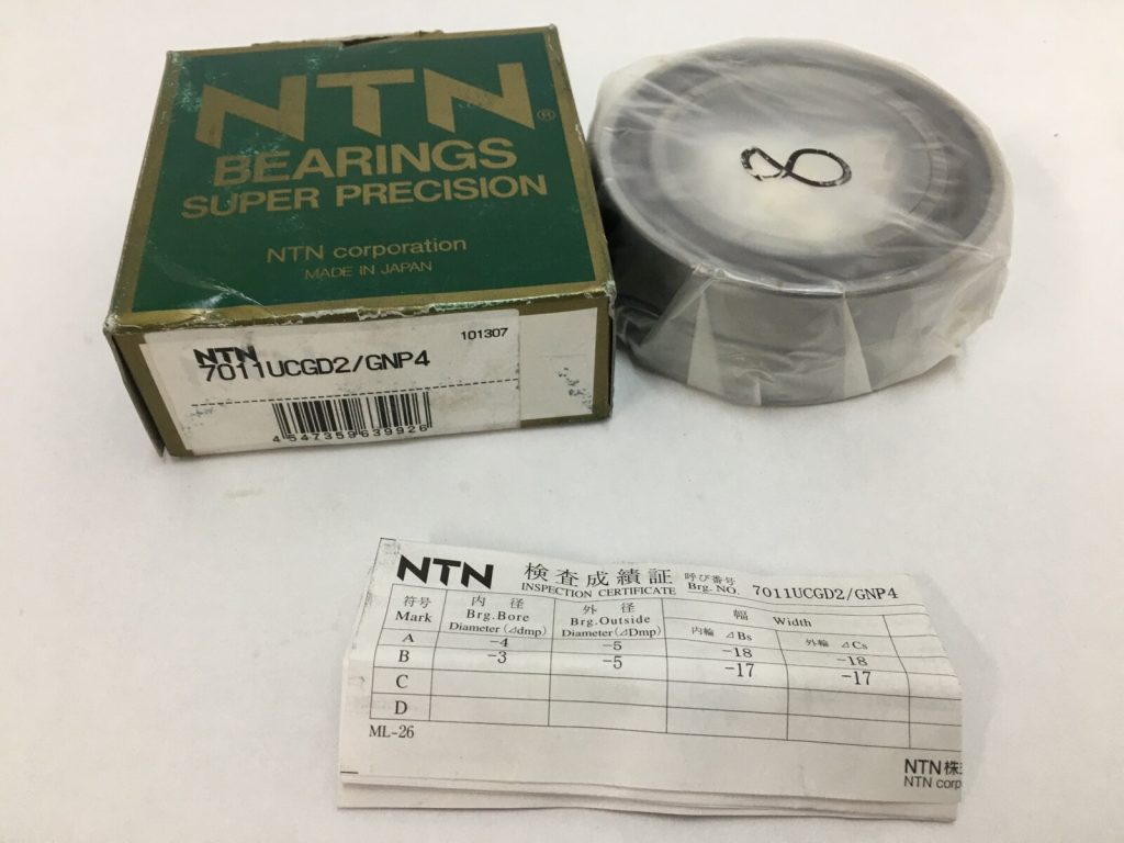Angular Contact Ball Bearing - 55 mm ID, 90 mm OD, 18 mm Width, Open, 15° Contact Angle, Normal Preload.