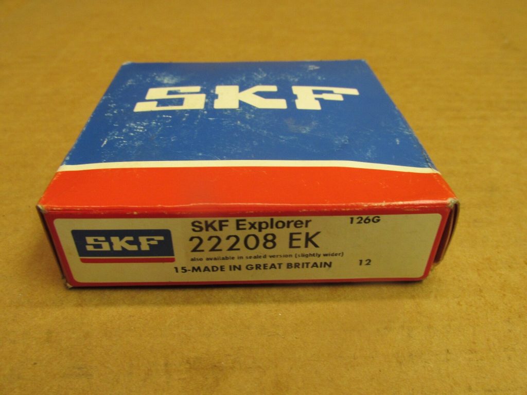 Spherical Roller Bearing - Tapered Bore, 40mm ID, 80mm OD, 23mm Width, Open, Steel Cage, Normal Clearance.