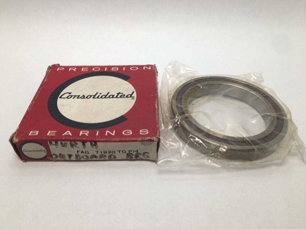 Super Precision Angular Contact Ball Bearing - Straight Bore, 100 mm ID, 140 mm OD, 20 mm Width, Open, 15° Contact Angle.