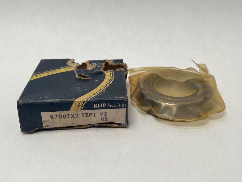 Angular Contact Bearing - 35 mm ID, 62 mm OD, 14 mm Width, Open, 15° Contact Angle