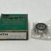 Angular Contact Ball Bearing - Straight Bore, 10mm ID, 26mm OD, 8mm Width, Open, 15° Contact Angle, Phenolic Cage, P5 Precision.