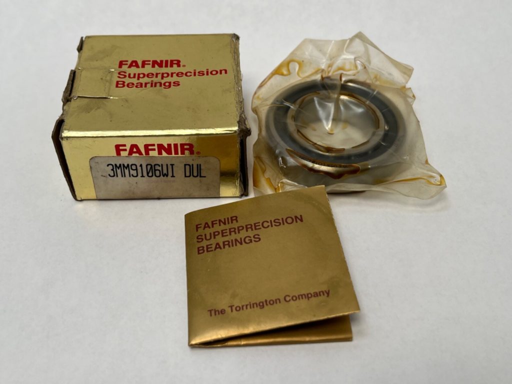 Angular contact bearings - 30 mm ID, 55 mm OD, 13 mm Width, Open, 25°, Light preload.