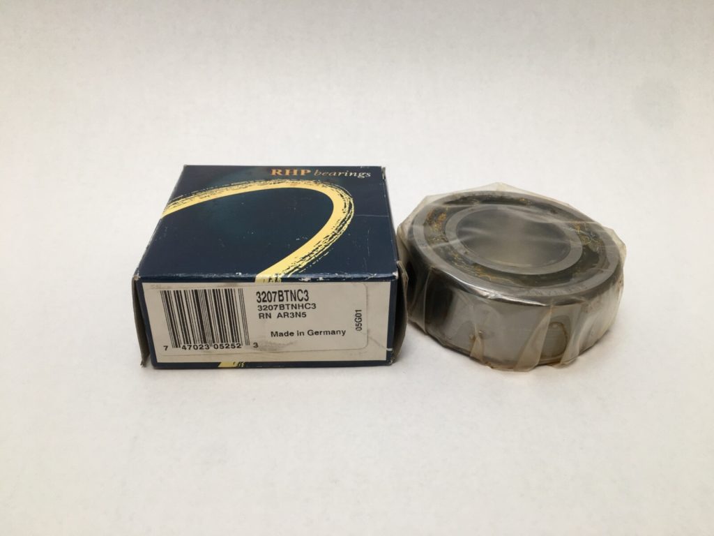 Angular Contact Ball Bearing - Double Row, 35 mm ID, 72 mm OD, 27 mm Width, Open, C3 Internal Clearance.
