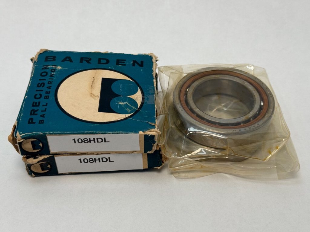 Spindle & Precision Machine Tool Angular Contact Ball Bearing - Straight Bore, 40 mm ID, 68 mm OD, 15 mm Width, Open, 15° Contact Angle, Universal Pairing, Light Preload.