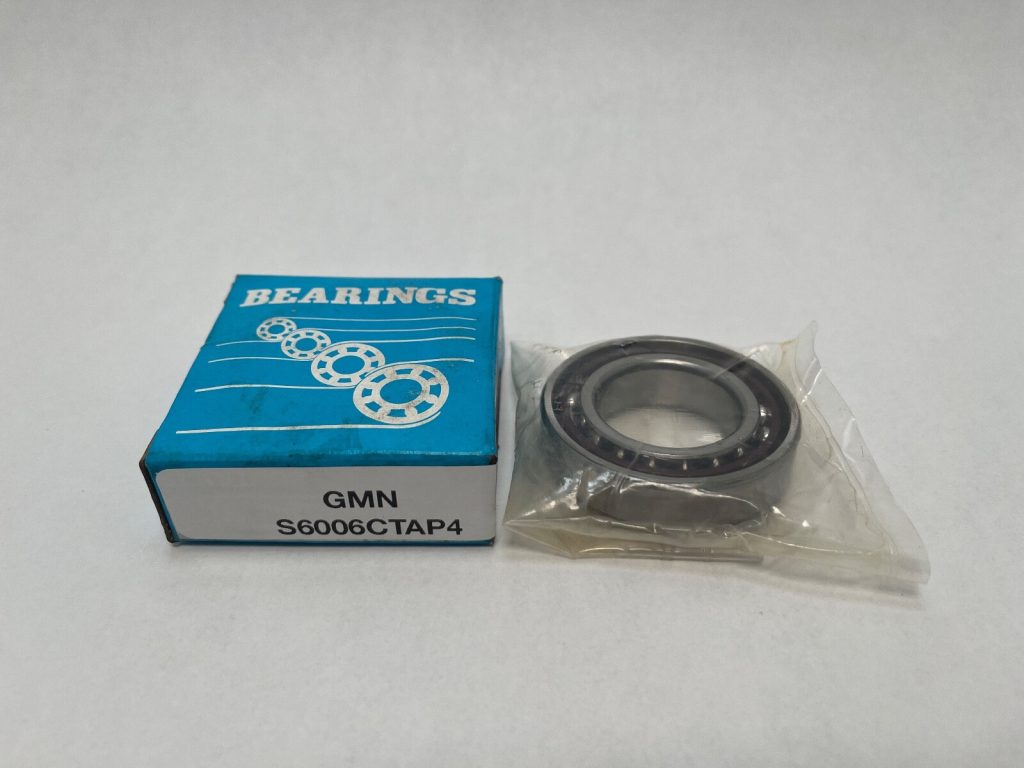 Angular Contact Ball Bearing - 30 mm ID, 55 mm OD, 13 mm Width, Open, 15° Contact Angle.
