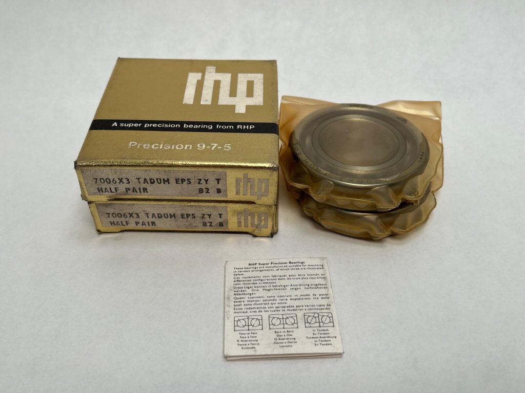 Angular Contact Ball Bearing - Straight Bore, 30 mm ID, 55 mm OD, 13 mm Width, Open, 25° Contact Angle, Medium Preload.
