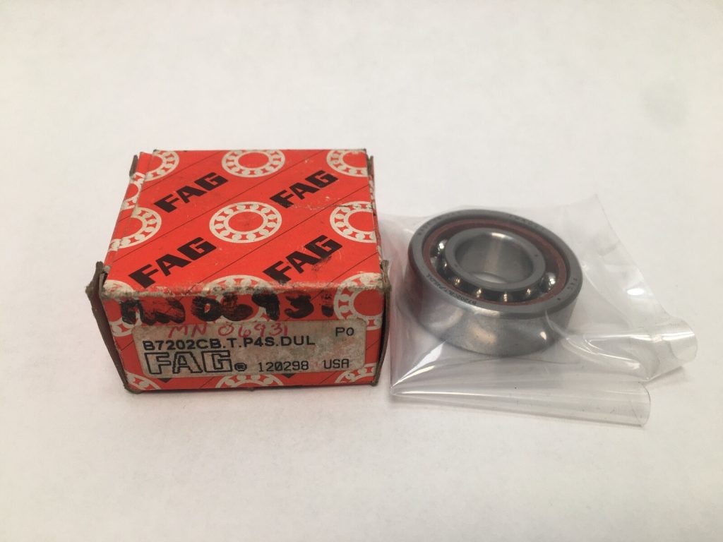 Angular Contact Ball Bearing - Straight Bore, 15 mm ID, 35 mm OD, 11 mm Width, Open, 15° Contact Angle.