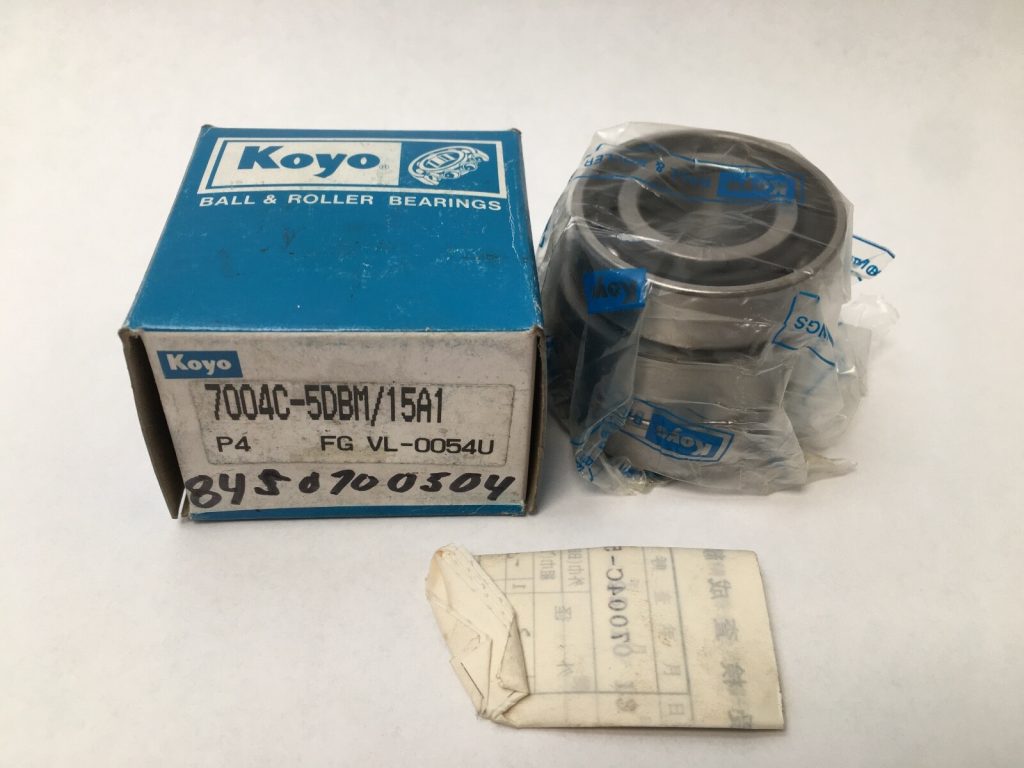 Koyo 7004C-5DBM/15A1 Bearing 20x42x12 mm 7004-C-5-DBM-15A1-P4-FG Japan 2 Pcs