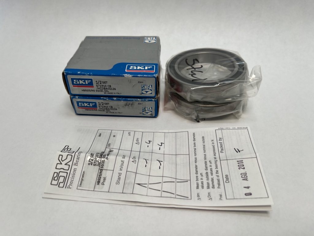 SKF 71910-CB/HCDBAVQ126 Angular Bearing 50x72x12 mm 71910-CB-HC-DBA-VQ126 Italy